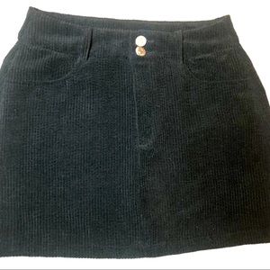 SHEIN corduroy mini skirt